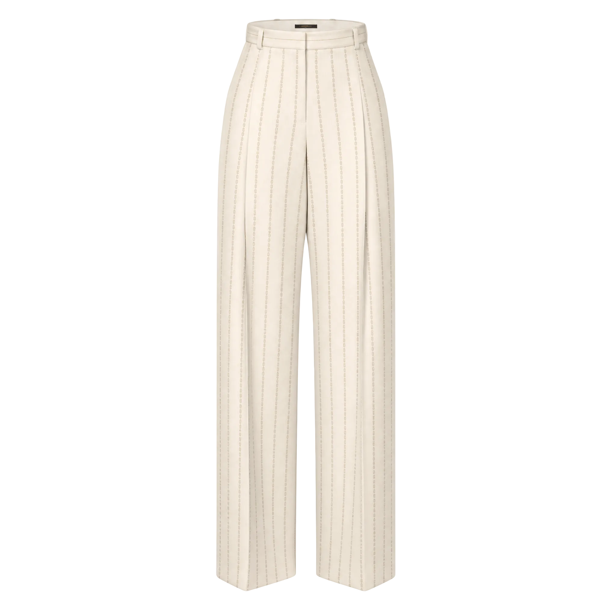 Ivory Stripe Pants