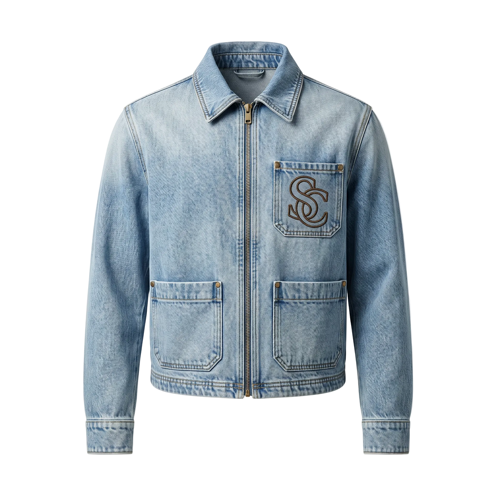 SC Embroidery Denim M