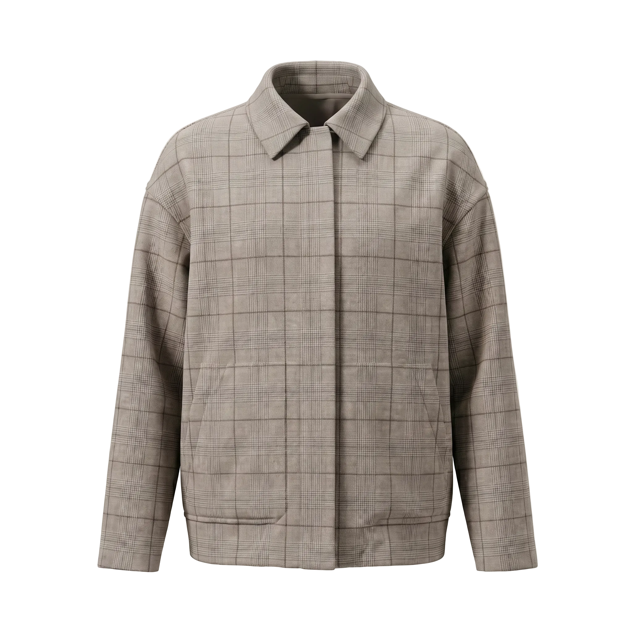 Woven Overshirt Jacket